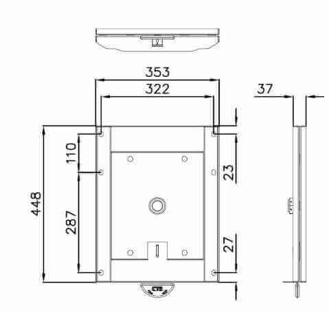 Base Giratoria CTA Iveco Daily acompañante-conductor del 2006 hasta actual asiento CON SUSPENSIÓN